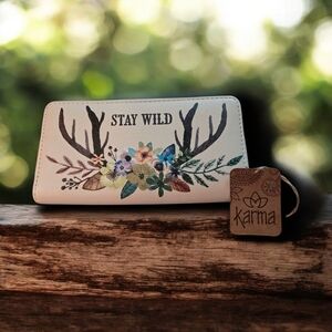 Karma 'Stay Wild' Wallet-NWT